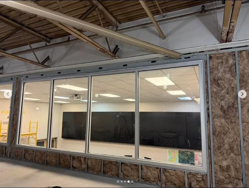 Commercial storefront glazing and entry systems